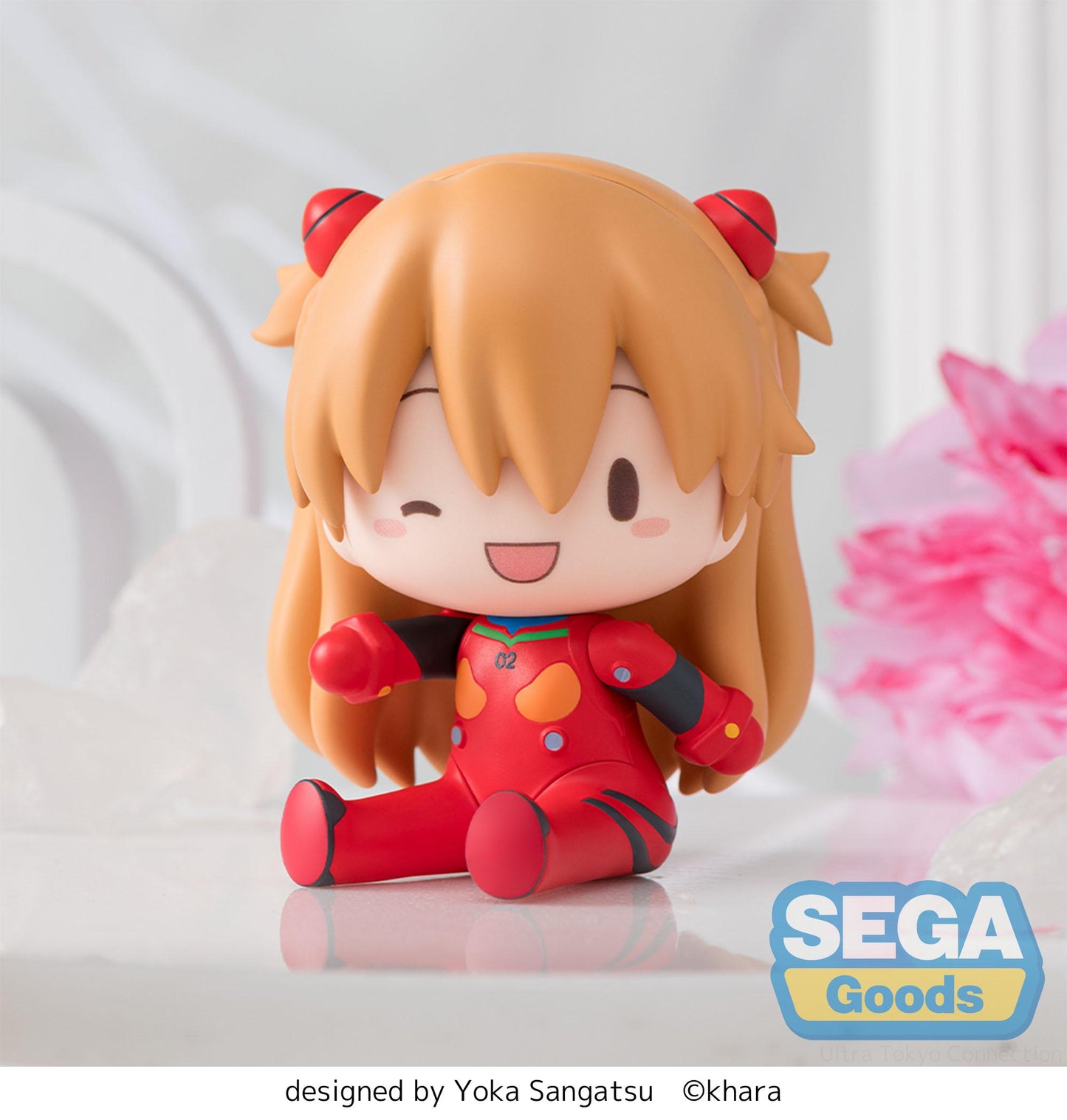 PRE ORDER – FUWA PETIT - EVANGELION: NEW THEATRICAL EDITION CHIBI FIGURE - ASUKA PLUG SUIT