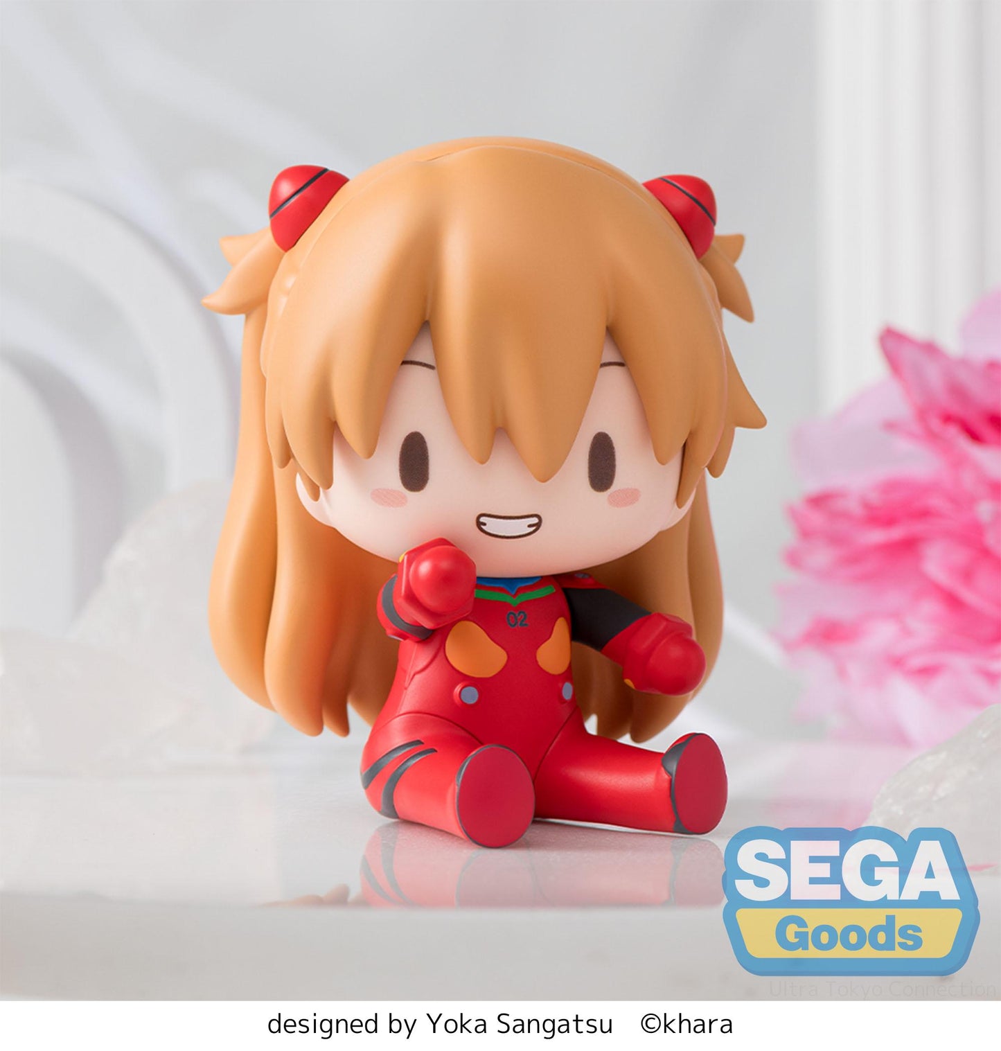 PRE ORDER – FUWA PETIT - EVANGELION: NEW THEATRICAL EDITION CHIBI FIGURE - ASUKA PLUG SUIT