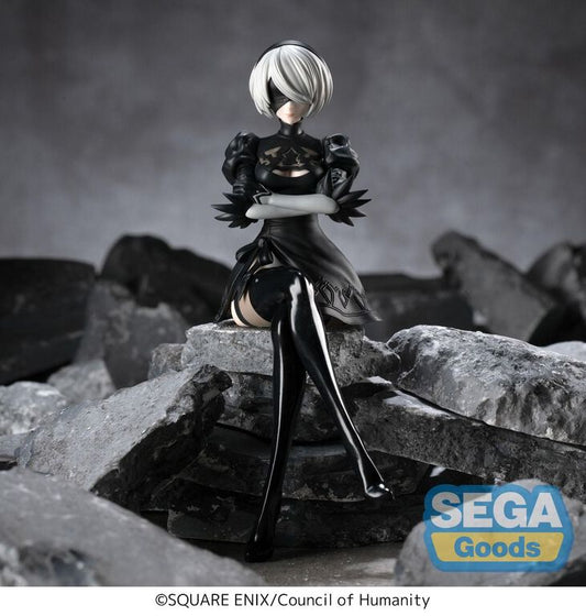 PRE ORDER – TV ANIME NIER:AUTOMATA VER1.1A PM PERCHING FIGURE - 2B