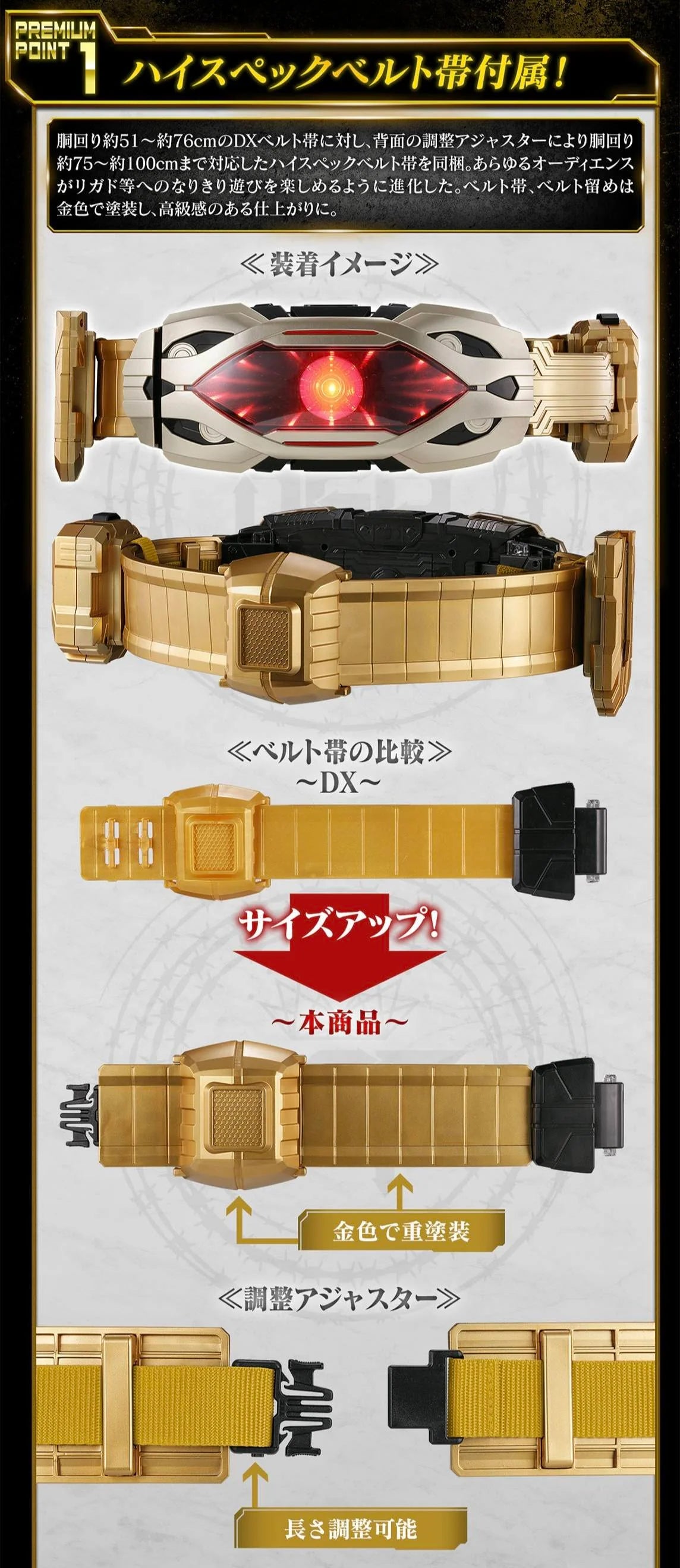 PRE ORDER – KAMEN RIDER GEATS - PREMIUM DX MEMORIAL ZILLION DRIVER & HIGH SPEC BELT SET