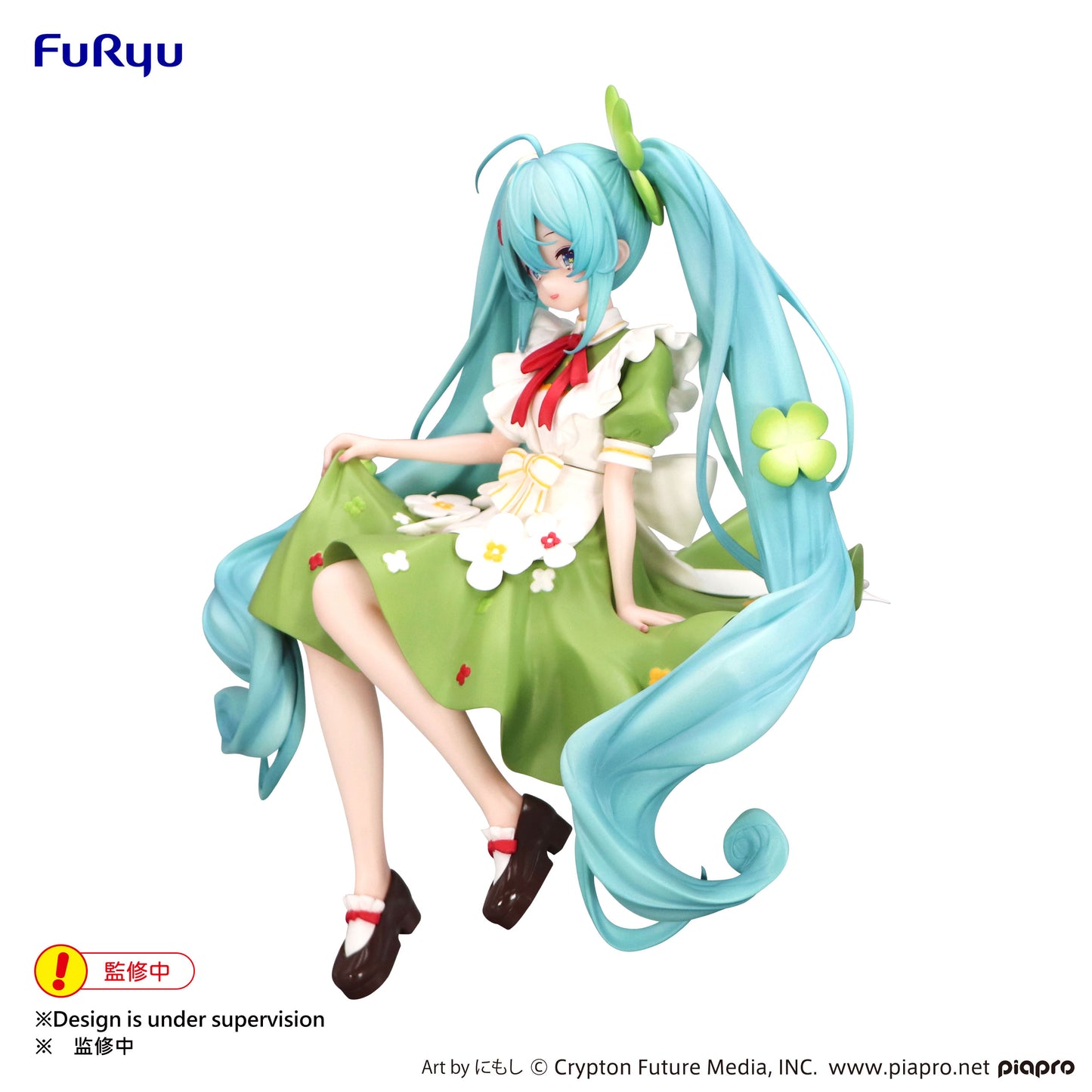 BACK ORDER – HATSUNE MIKU NOODLE STOPPER FIGURE -FLOWER FAIRY CLOVER-