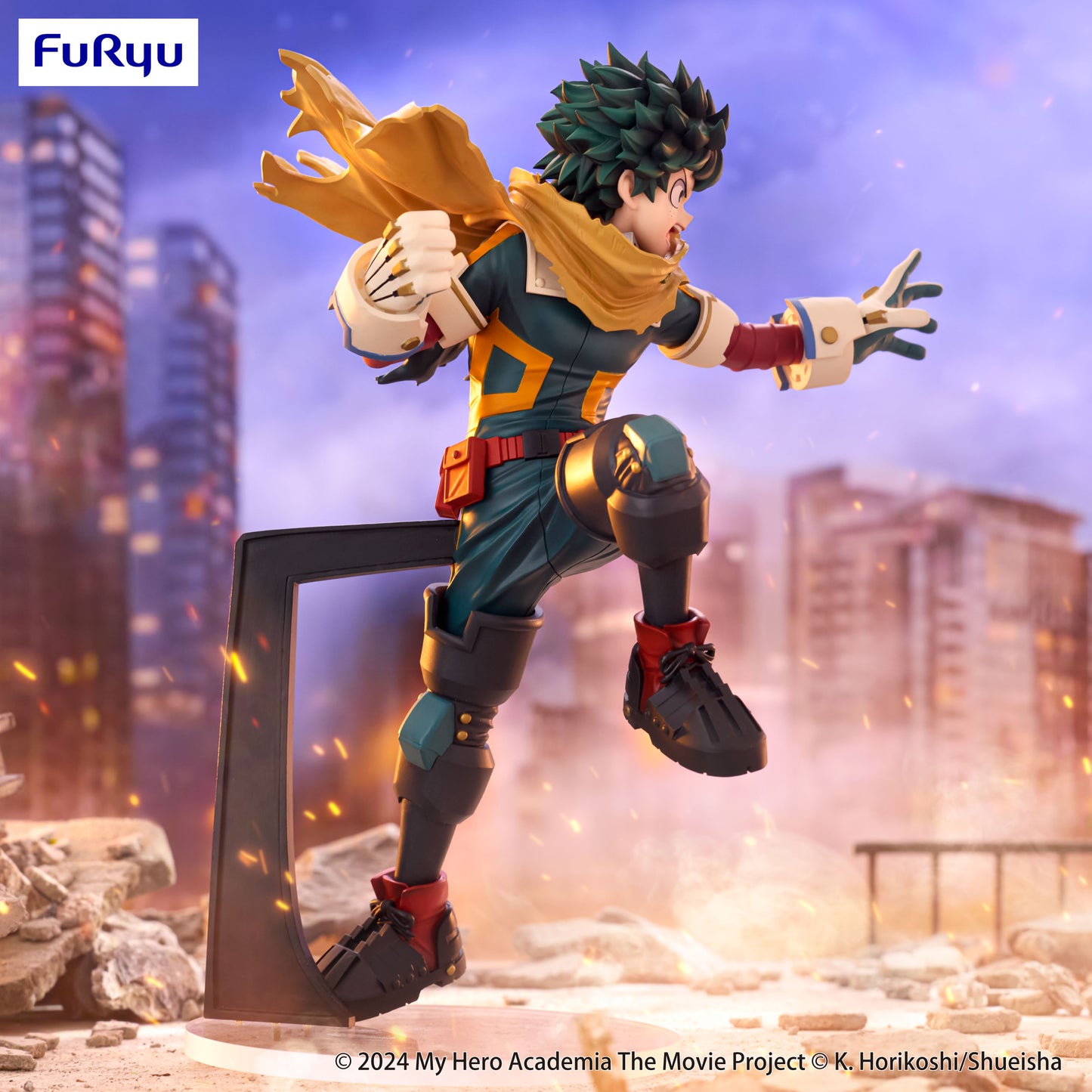 PRE ORDER – MY HERO ACADEMIA : YOU'RE NEXT TRIO-TRY-IT FIGURE - IZUKU MIDORIYA
