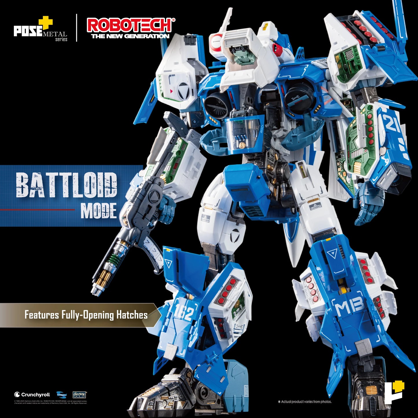 PRE ORDER – POSE+ METAL SERIES 1/28 AFC-01H LEGIOSS MOSPEADA ROBOTECH ALPHA FIGHTERS