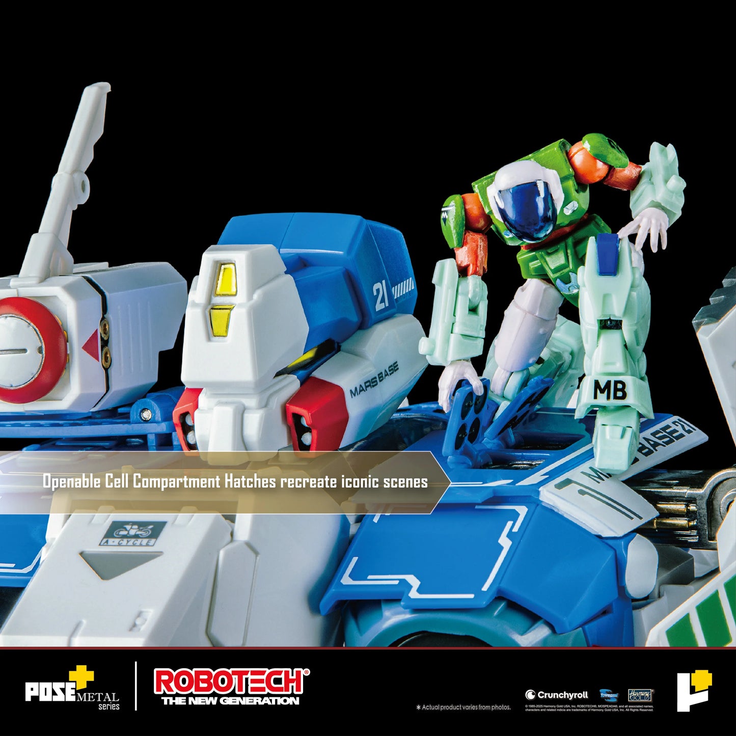 PRE ORDER – POSE+ METAL SERIES 1/28 AFC-01H LEGIOSS MOSPEADA ROBOTECH ALPHA FIGHTERS