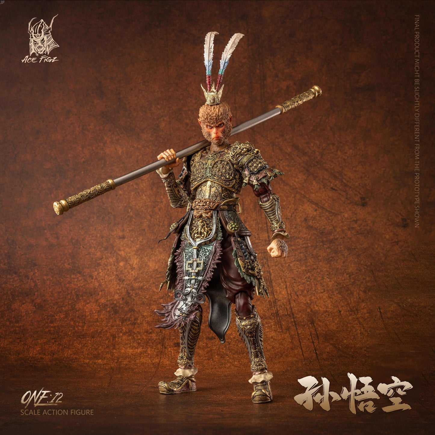 PRE ORDER – 1/12 ACEFIGZ MONKEY KING SUN WUKONG DELUXE EDITION AF10MTHS-B