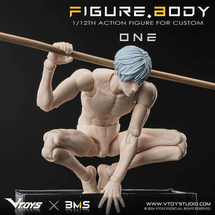 BACK ORDER – 1/12 FIGURE BODY ONE WHITE SKIN
