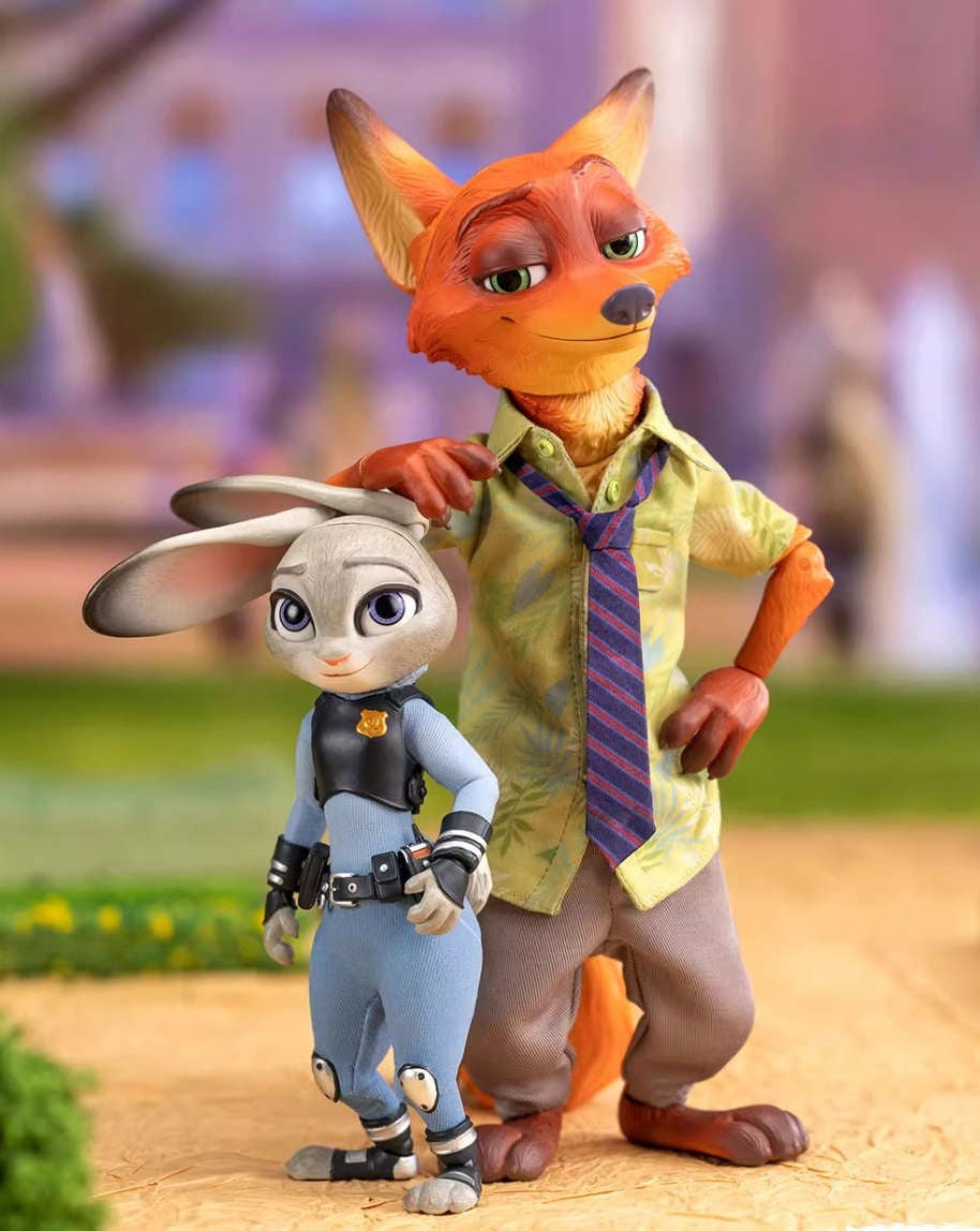 PRE ORDER – ZOOTOPIA SERIES-NICK WILDE JUDY HOPPS