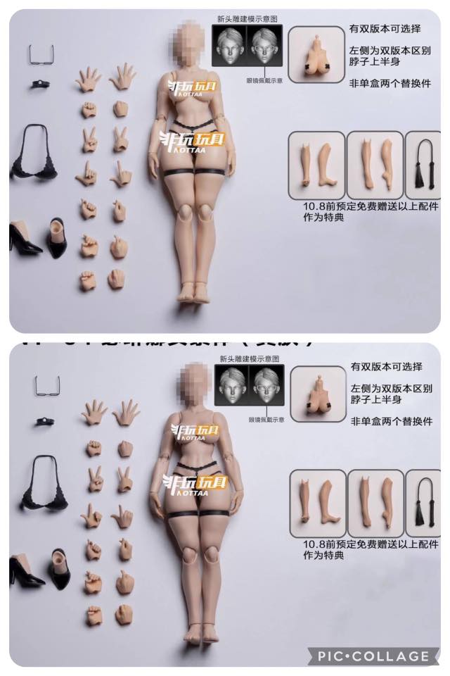 PRE ORDER – 1/12 SERENA FEMALE BODY SUPER POSABLE