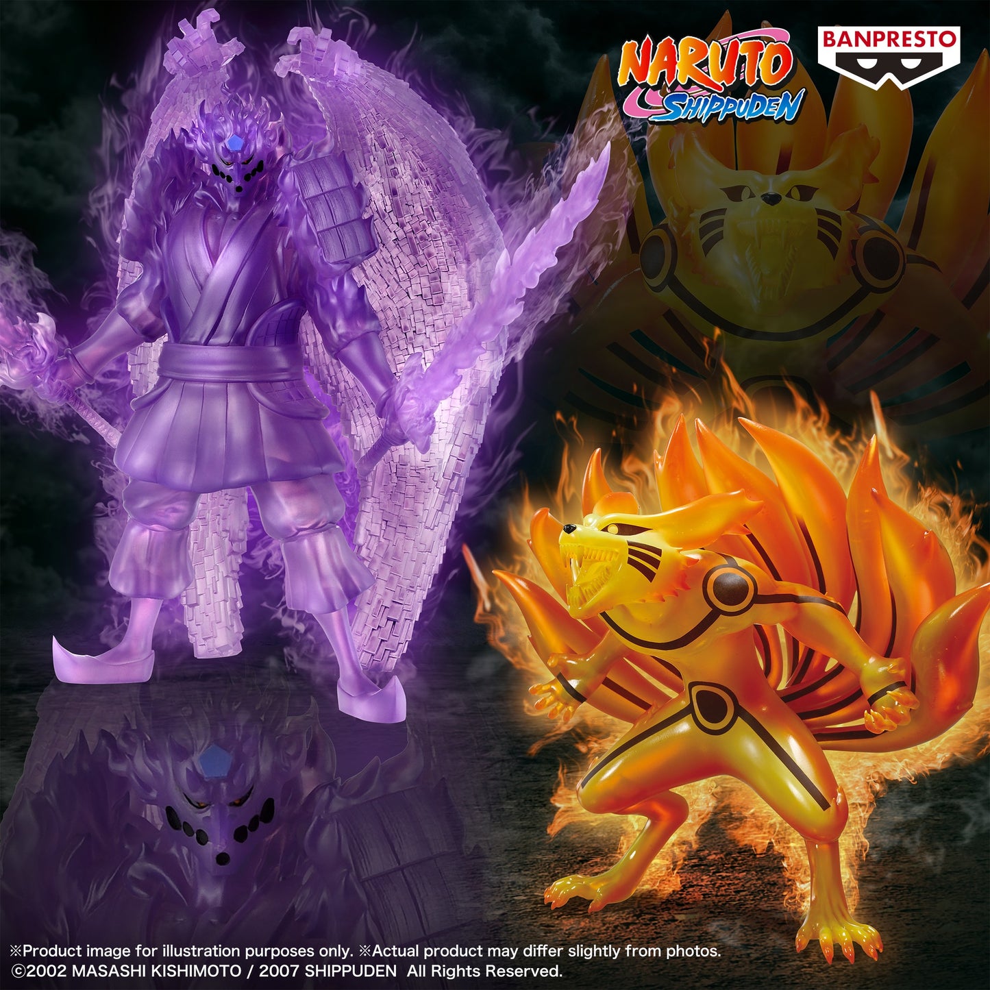 PRE ORDER – NARUTO SHIPPUDEN SUSANO'O & KURAMA ( KURAMA LINK MODE ) FIGURE ( A: SUSANO'O )