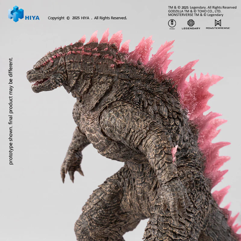PRE ORDER – HIYA TOYS 18CM GODZILLA X KONG: THE NEW EMPIRE HEAT RAY GODZILLA EVOLVED
