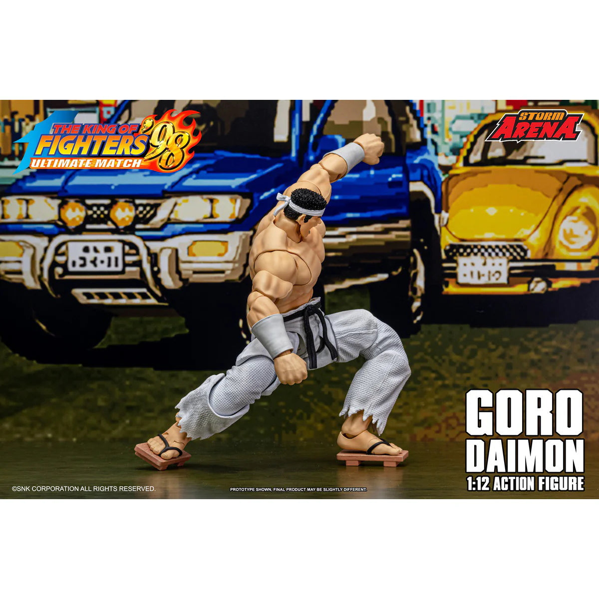 PRE ORDER – STORM ARENA 1/12 THE KING OF FIGHTERS’S 98UMGORO DAIMON