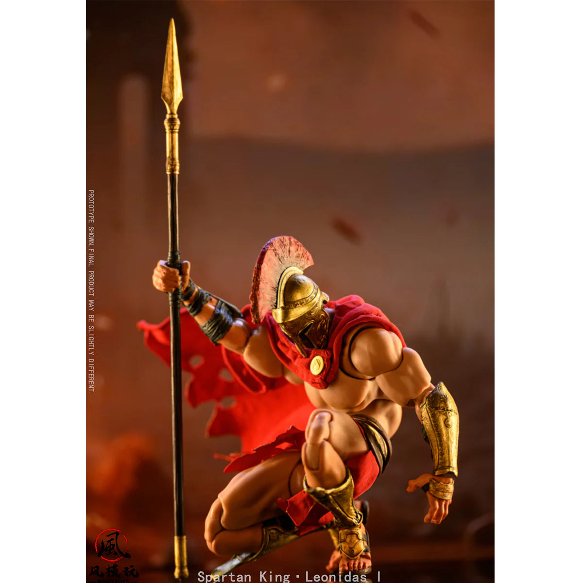 PRE ORDER – WIND TOYS 1/12 FMW004 ETERNAL WARLORDS SERIES SPARTAN KING·LEONIDAS I STANDARD EDITION