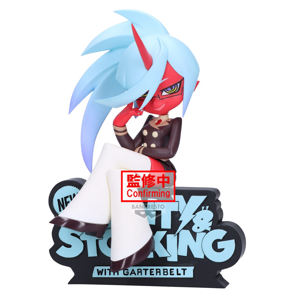 BACK ORDER – NEW PANTY&STOCKING WITH GARTERBELT MONITOR TOP FIGZ ~ SCANTY AND KNEESOCKS ( B: KNEESOCKS )
