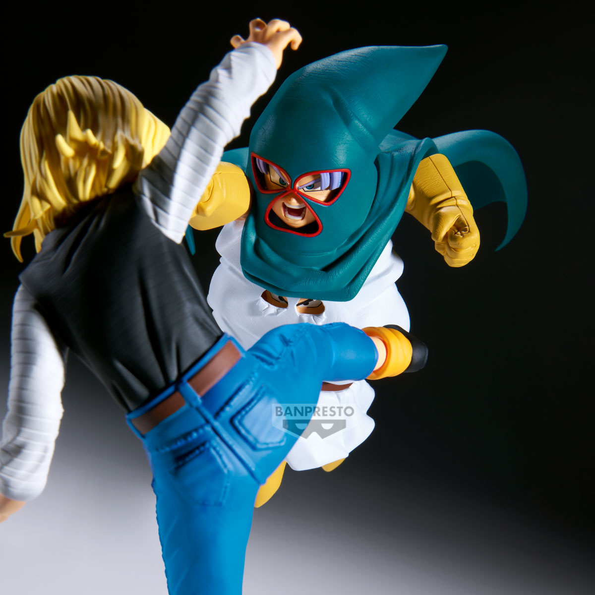 PRE ORDER – DRAGON BALL Z MATCH MAKERS MIGHTY MASK ( VS ANDROID 18 VS MR. SATAN )