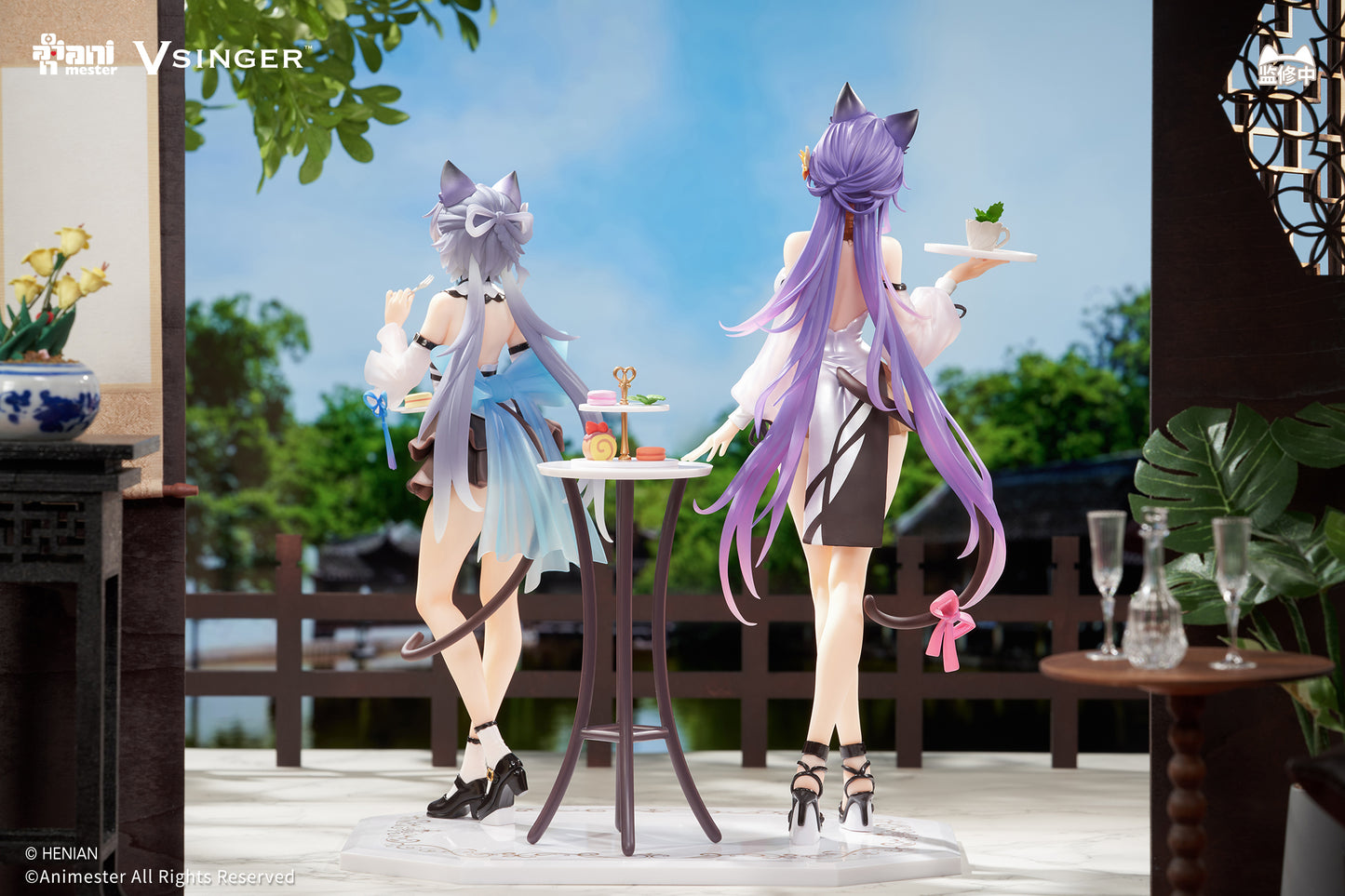 PRE ORDER – 1/7 VSINGER LUO TIANYI & MO QINGXIAN TEA TIME MELODY VER. (SET OF TWO)