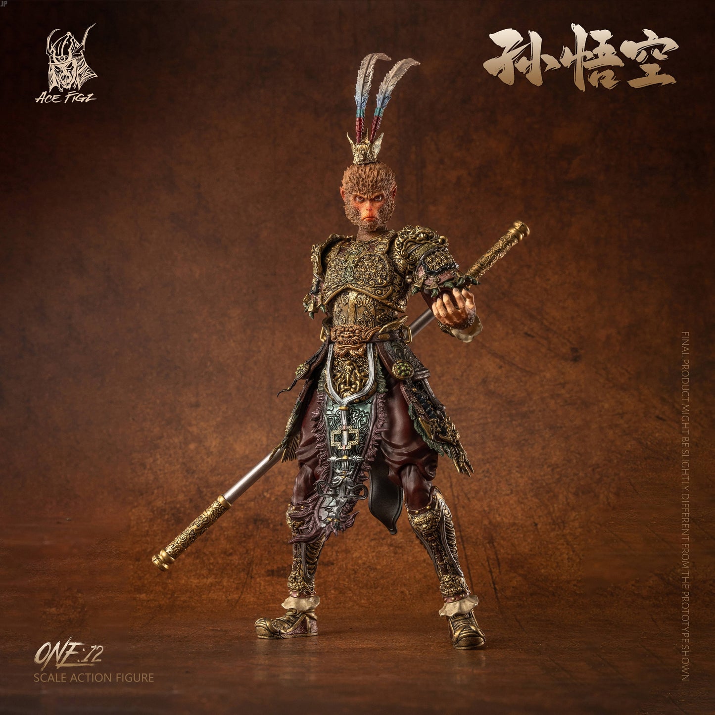 PRE ORDER – 1/12 ACEFIGZ MONKEY KING SUN WUKONG DELUXE EDITION AF10MTHS-B