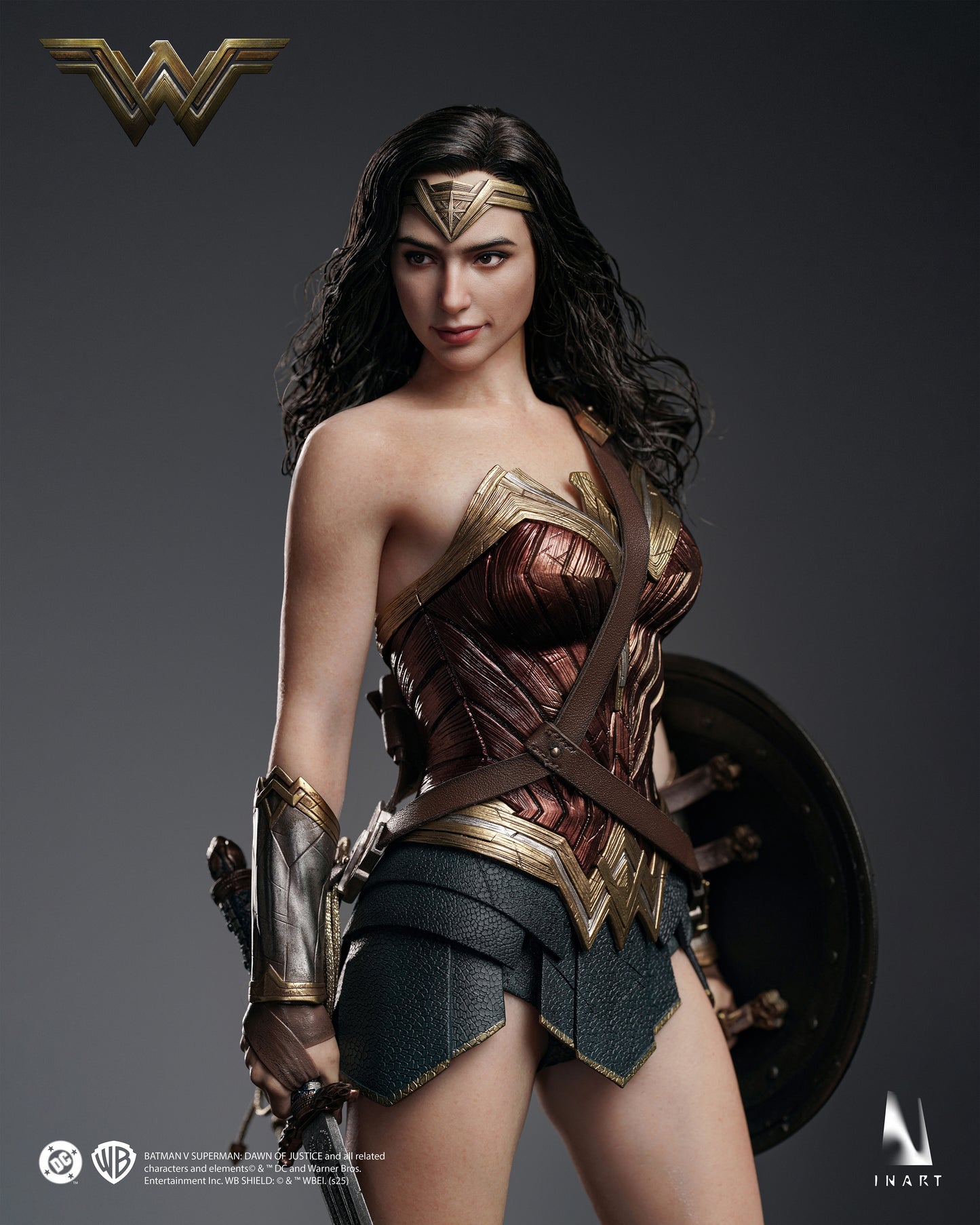 PRE ORDER – 1/6 BATMAN V SUPERMAN: DAWN OF JUSTICE WONDER WOMAN COLLECTIBLE FIGURE AG A023