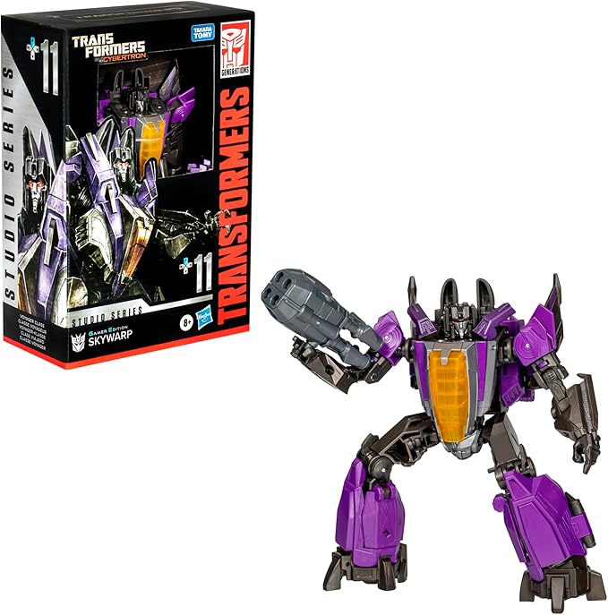 PRE ORDER – TRANSFORMERS TOYS STUDIO SERIES VOYAGER CLASS TRANSFORMERS: WAR FOR CYBERTRON 11 GAMER EDITION SKYWARP (3PCS/SET)