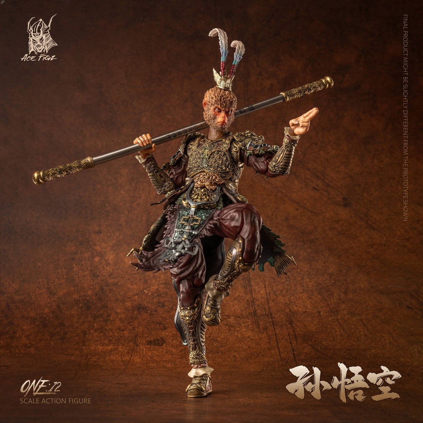 PRE ORDER – 1/12 ACEFIGZ MONKEY KING SUN WUKONG DELUXE EDITION AF10MTHS-B