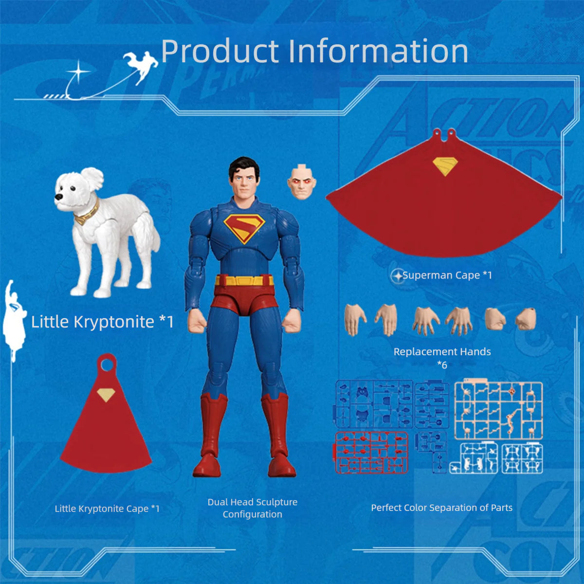 PRE ORDER – BLOKEES SUPERMAN 2025 CHAMPION SERIES MODEL KIT