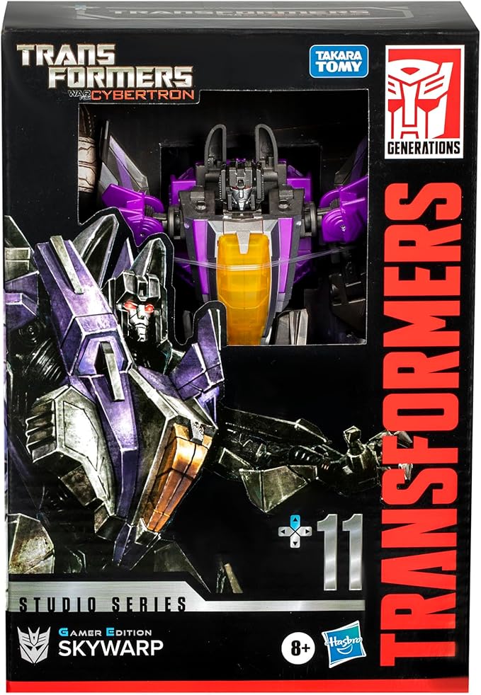 PRE ORDER – TRANSFORMERS TOYS STUDIO SERIES VOYAGER CLASS TRANSFORMERS: WAR FOR CYBERTRON 11 GAMER EDITION SKYWARP (3PCS/SET)