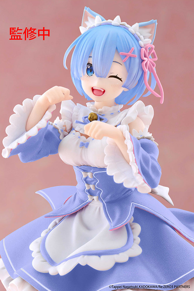 PRE ORDER – RE:ZERO STARTING LIFE IN ANOTHER WORLD COREFUL FIGURE - REM (CAT MAID VER.) RENEWAL