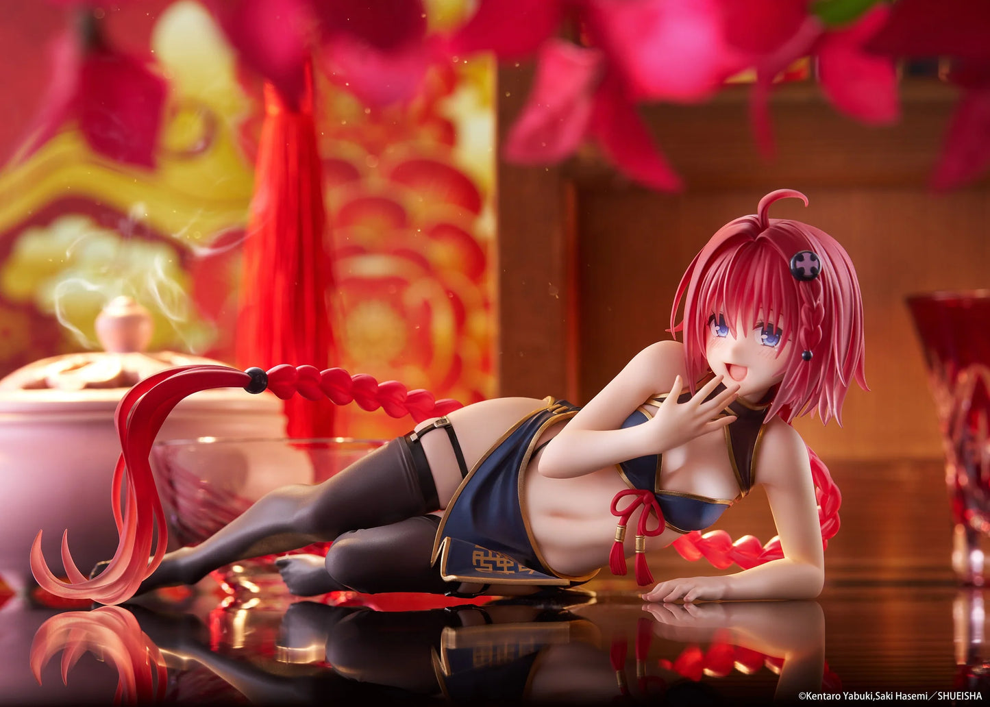 PRE ORDER – TO LOVE-RU DARKNESS DESKTOP CUTE FIGURE - MEA KUROSAKI (CHINESE DRESS VER.)