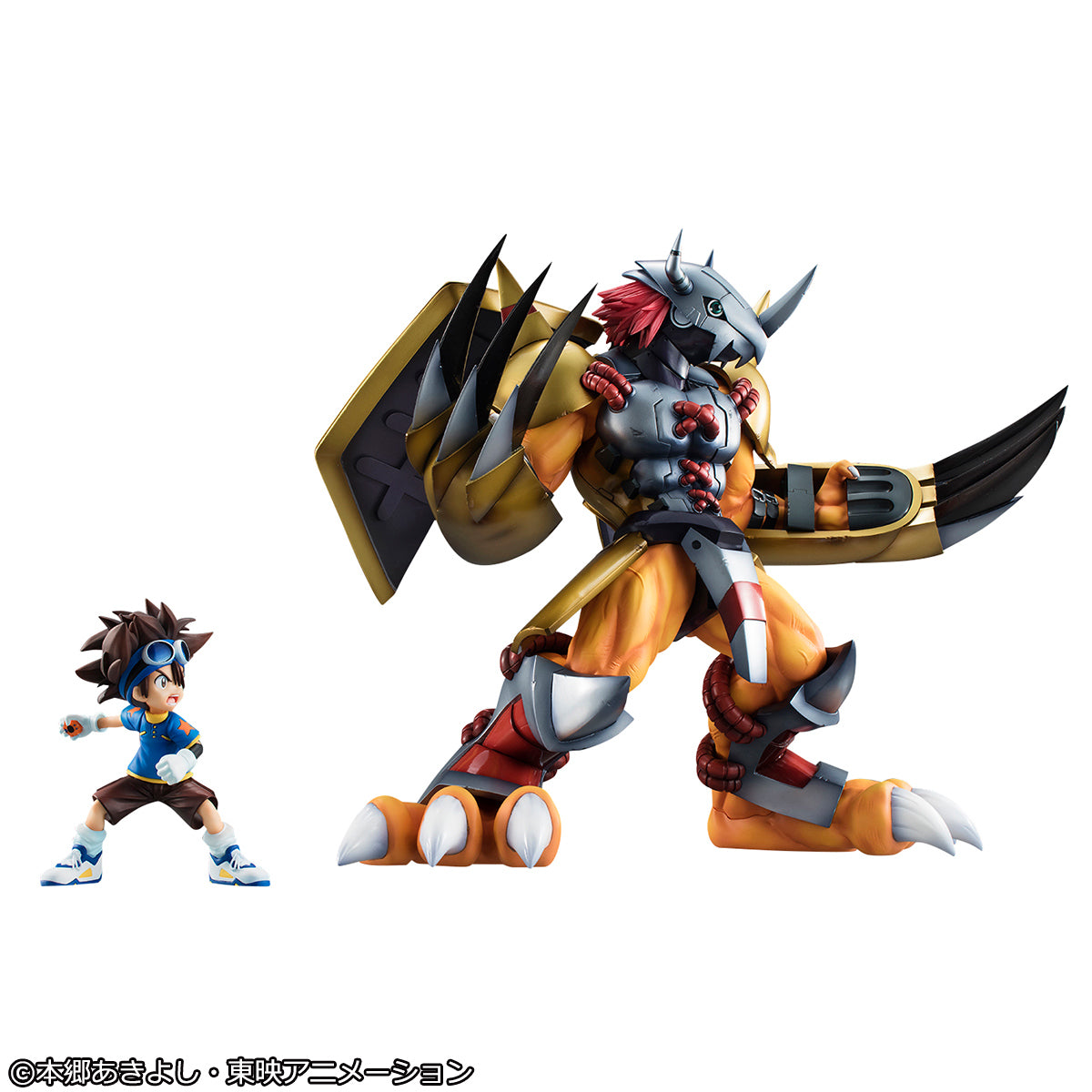 PRE ORDER – PRECIOUS G.E.M. SERIES DIGIMON ADVENTURE WARGREYMON & TAICHI YAGAMI (REPEAT)
