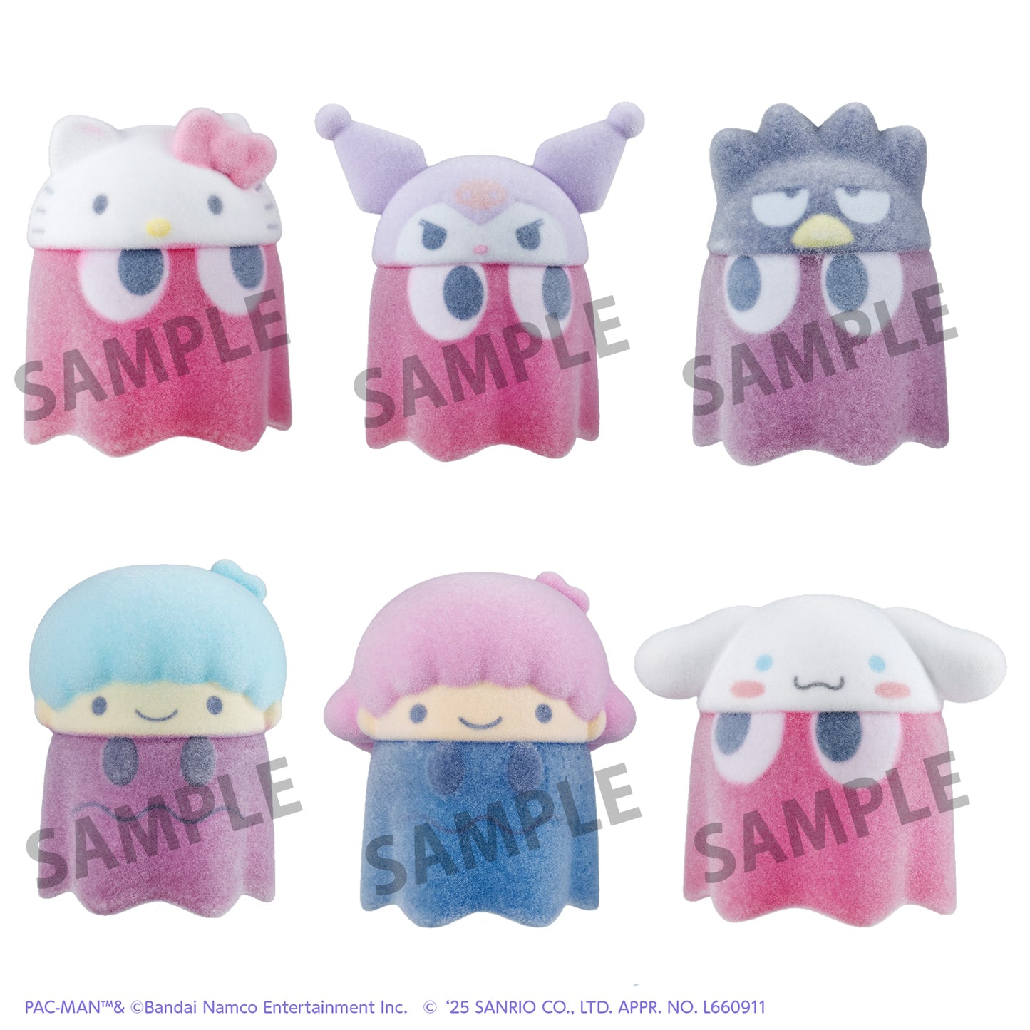 PRE ORDER – PAC-MAN×SANRIO CHARACTERS CHIBICOLLECT FIGURE VOL.2 FLOCKY VER. (BOX OF 6)