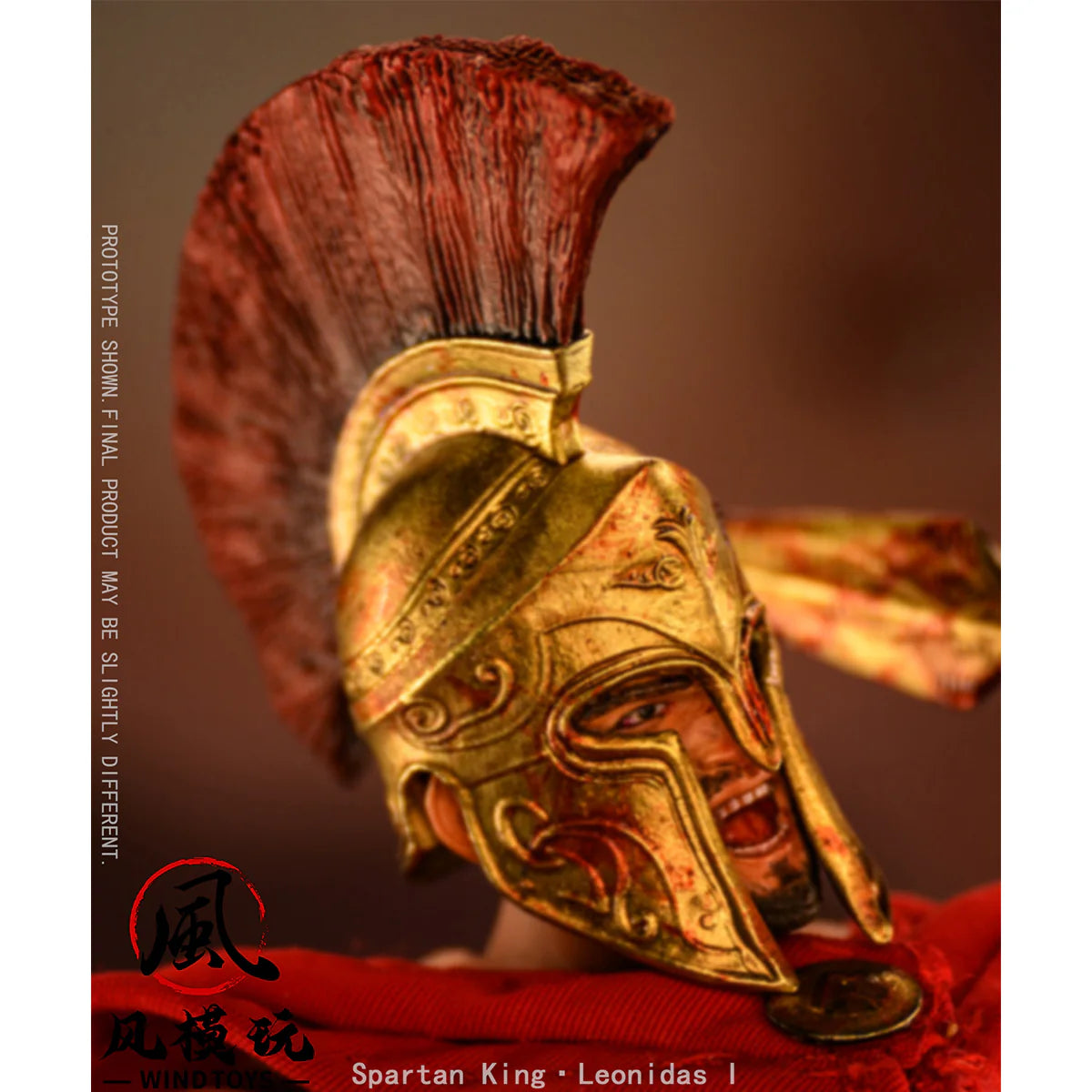 PRE ORDER – WIND TOYS 1/12 FMW004 ETERNAL WARLORDS SERIES SPARTAN KING·LEONIDAS I BLOODSTAINED EDITION