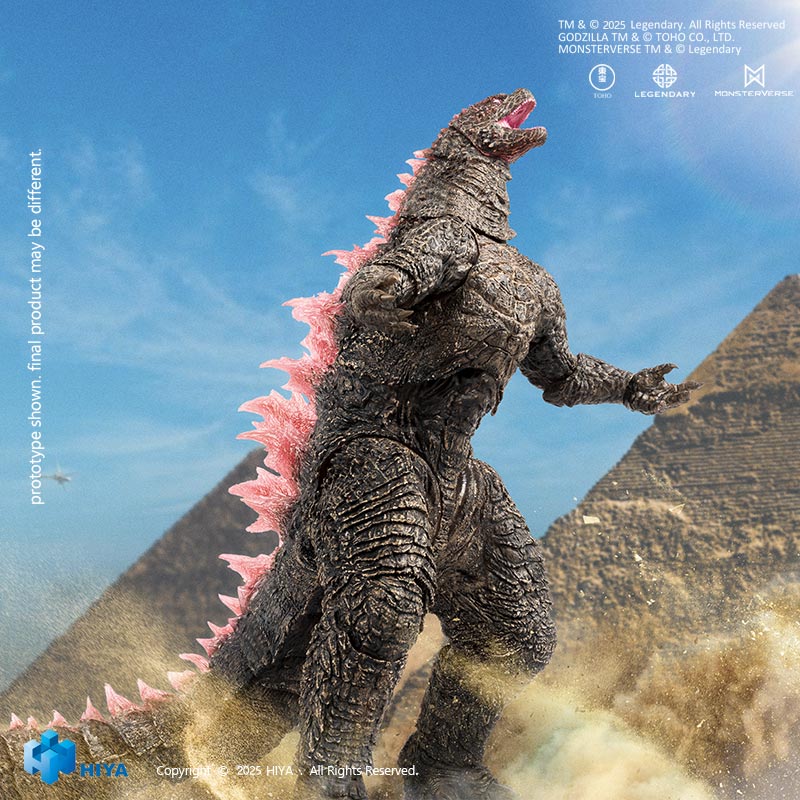 PRE ORDER – HIYA TOYS 18CM GODZILLA X KONG: THE NEW EMPIRE HEAT RAY GODZILLA EVOLVED