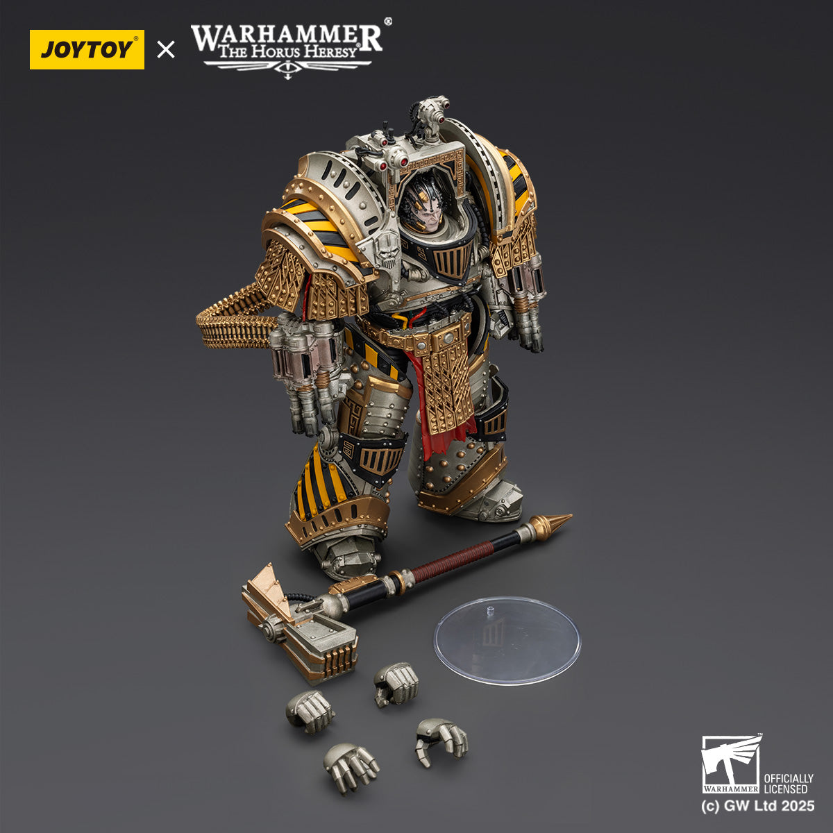 PRE ORDER – 1/18 IRON WARRIORS PERTURABO, PRIMARCH OF THE IVTH LEGION JT01819