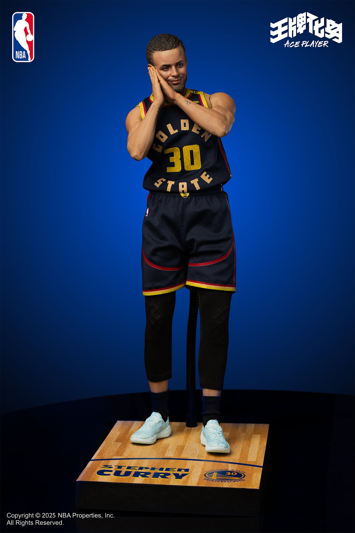 PRE ORDER – 1/6 NBA STEPHEN CURRY ACTION FIGURE DX GOAT SERIES-CURRY-DE