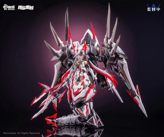 PRE ORDER – 1/12 NUCLEAR GOLD RECONSTRUCTION POLARIS STAR WHITE ARTICULATED PLASTIC MODEL KIT