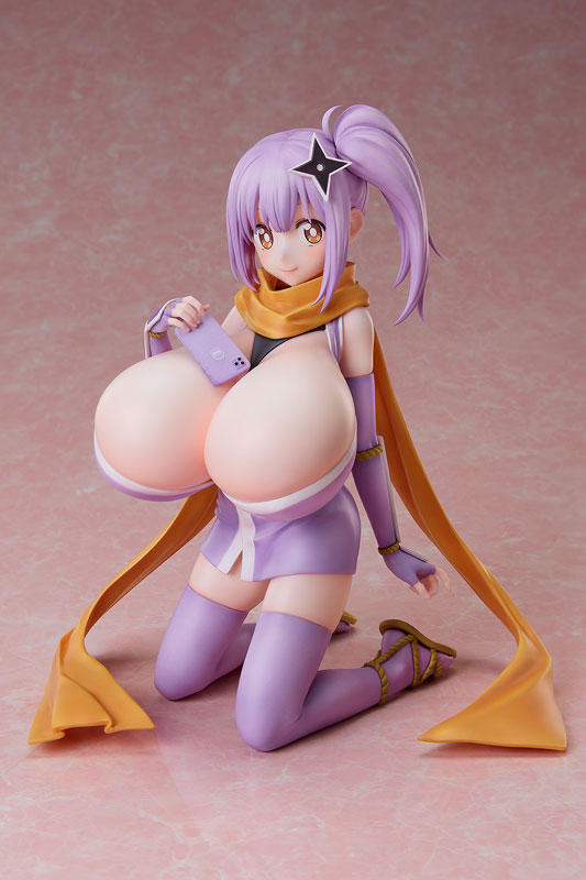 PRE ORDER – 1/4 A NINJA AND AN ASSASSIN UNDER ONE ROOF DIECUT STICKER  SATOKO KUSAGAKURE HUGE‑BREASTED VER. 1/4 COMPLETE FIGURE