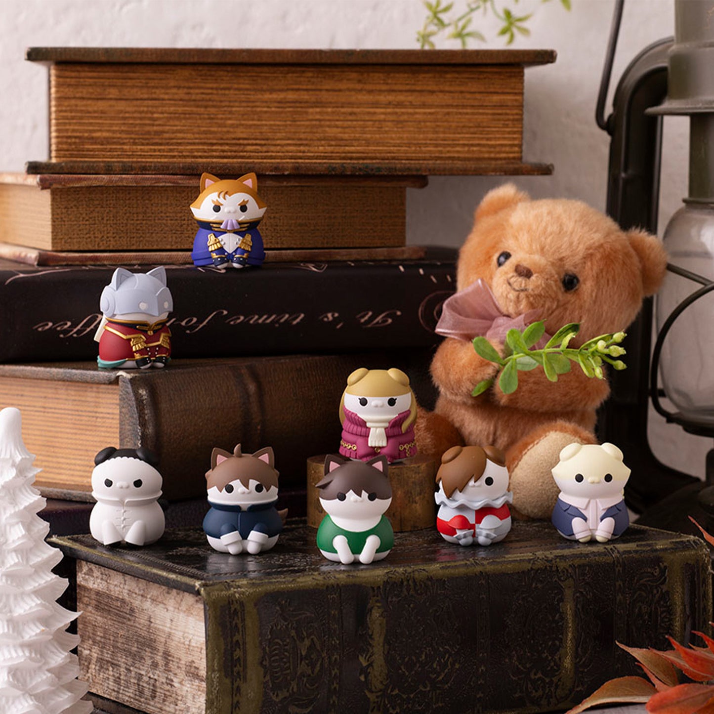 PRE ORDER – BOX OF 8 - MEGA CAT PROJECT NEW MOBILE REPORT GUNDAM WING NYANDAM W CATS TRANSFORMATION MISSION ACCOMPLISHED!