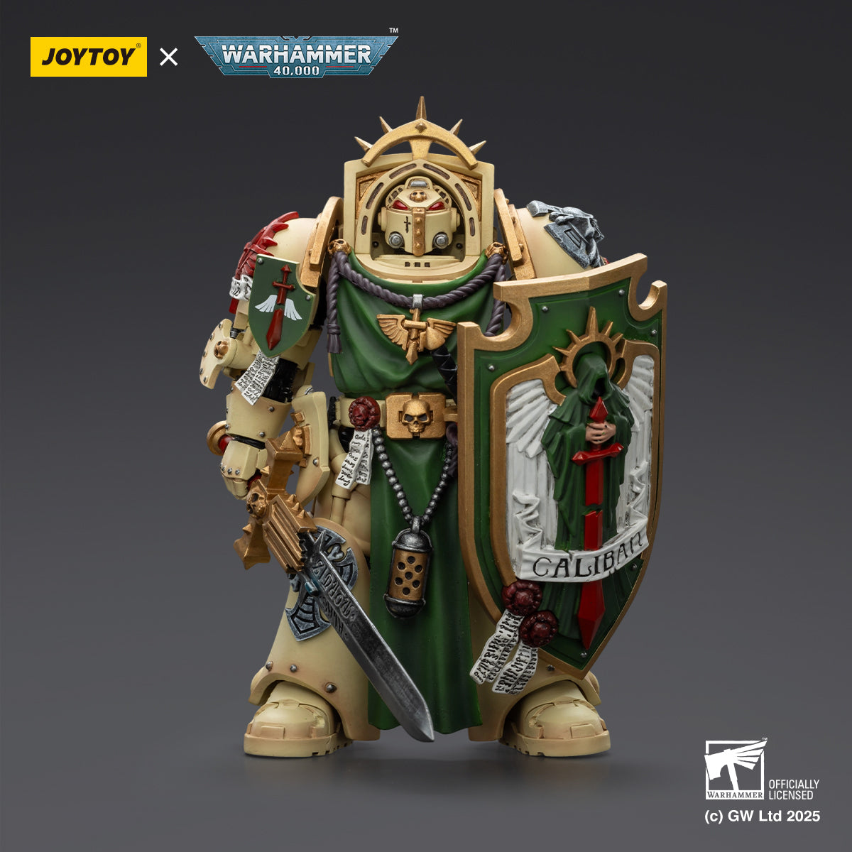PRE ORDER – 1/18 DARK ANGELS: DEATHWING KNIGHT 1 WITH POWER SWORD, STORM SHIELD AND TELEPORT HOMER JT02489