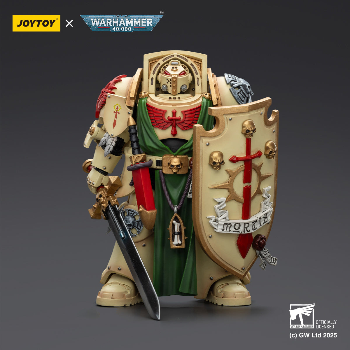 PRE ORDER – 1/18 DARK ANGELS: DEATHWING KNIGHT 3 WITH POWER SWORD AND STORM SHIELD JT02502
