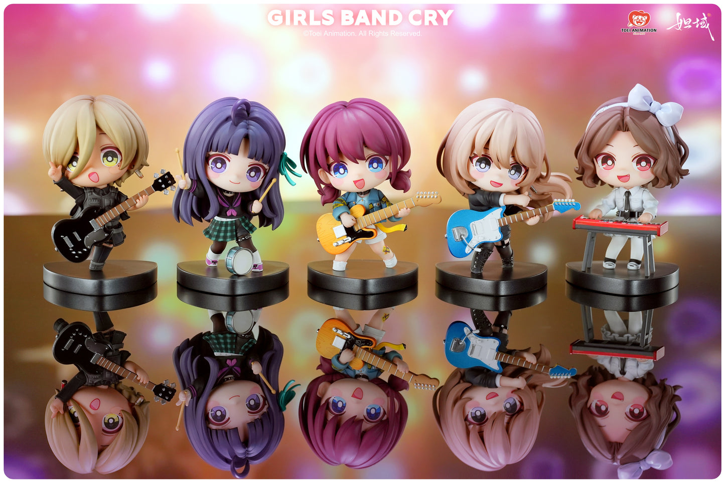 PRE ORDER – DAYU GIRLS BAND CRY CHIBI FIGURE SERIES (SINGLE VERSION) - NINA ISERI