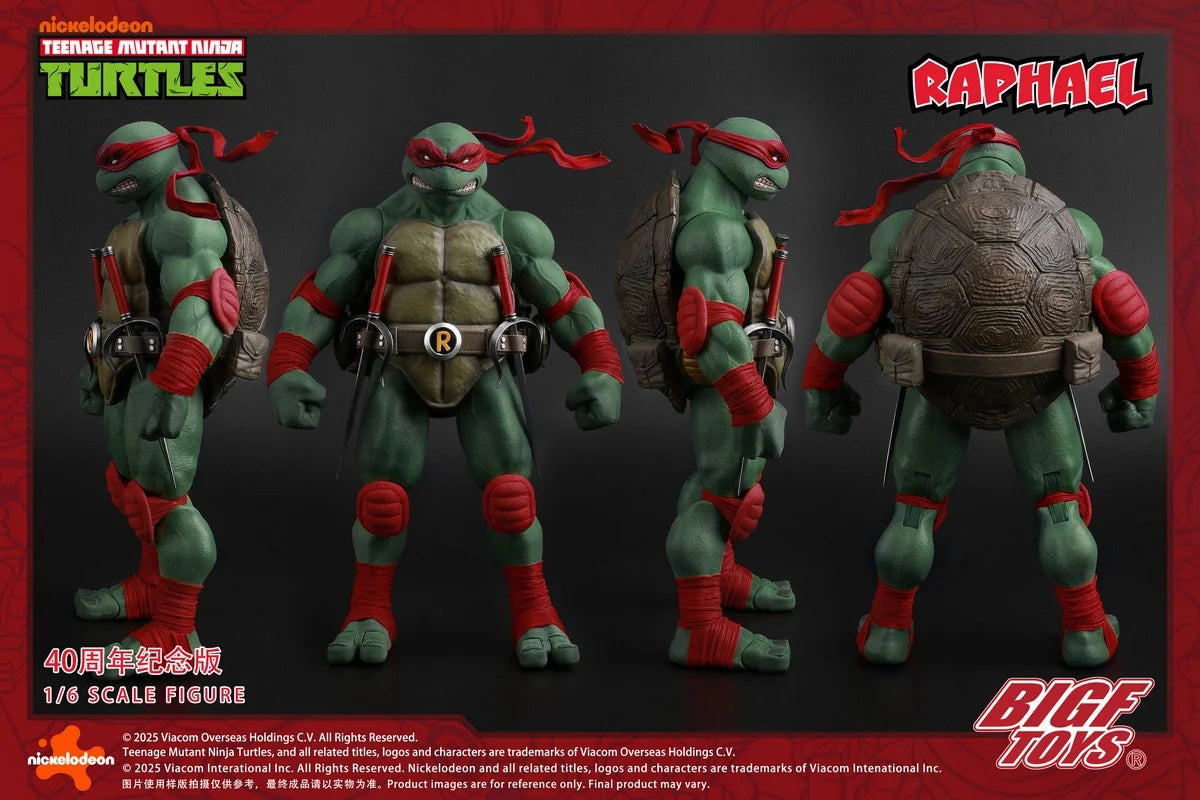 PRE ORDER – 1/6 TNMT RAPHAEL 40TH ANNIVERSARY EDITION