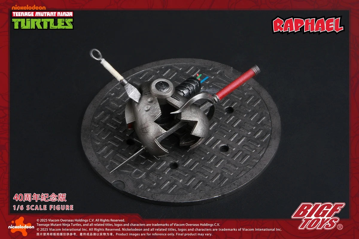 PRE ORDER – 1/6 TNMT RAPHAEL 40TH ANNIVERSARY EDITION
