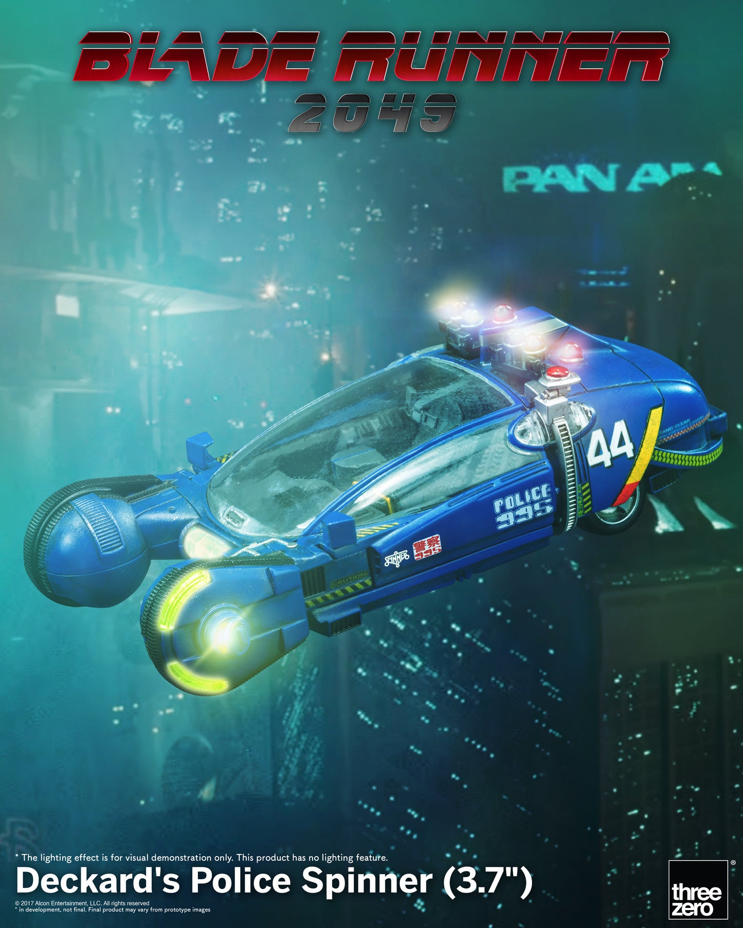 BACK ORDER – BLADE RUNNER 2049 - DECKARD'S POLICE SPINNER