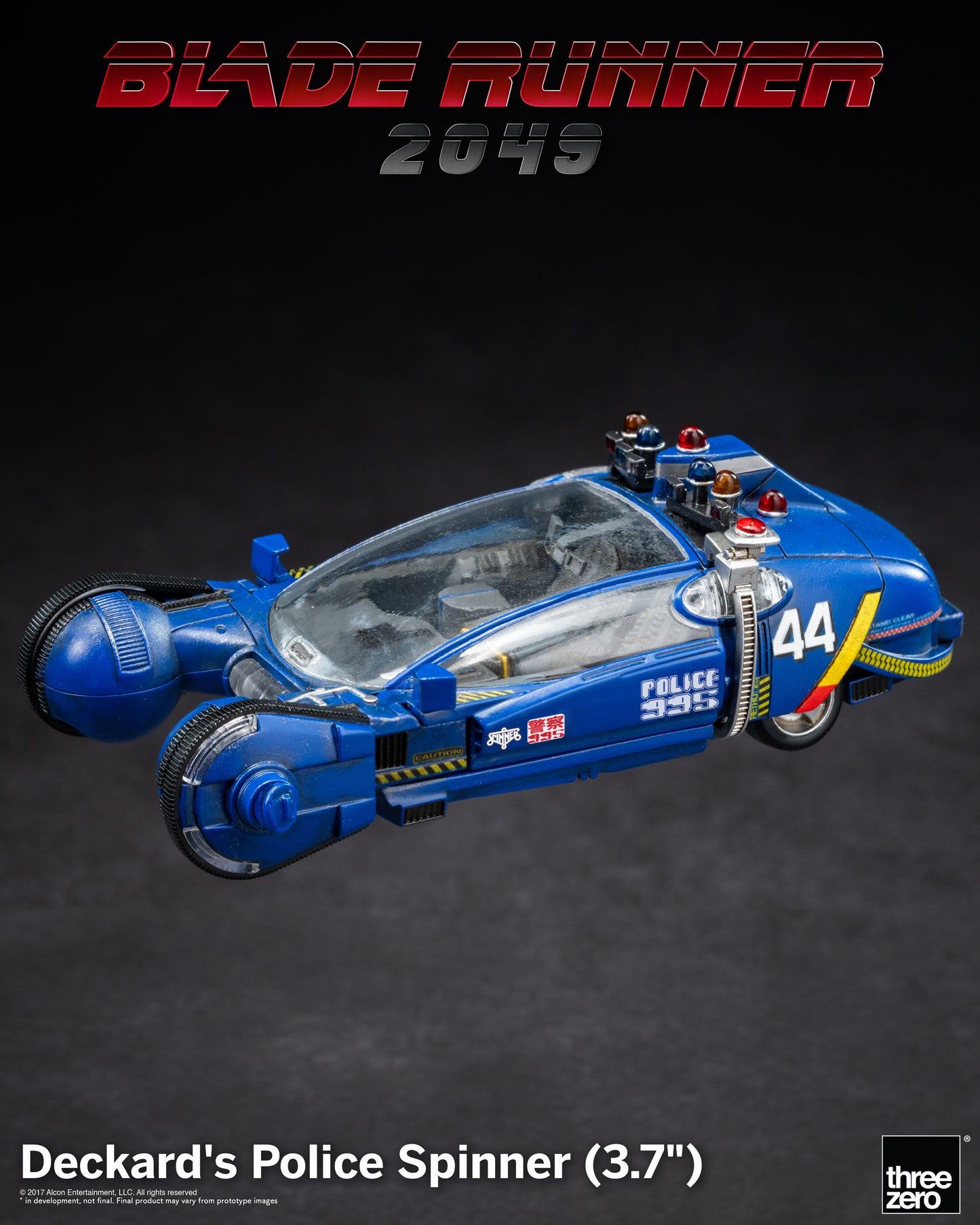 BACK ORDER – BLADE RUNNER 2049 - DECKARD'S POLICE SPINNER