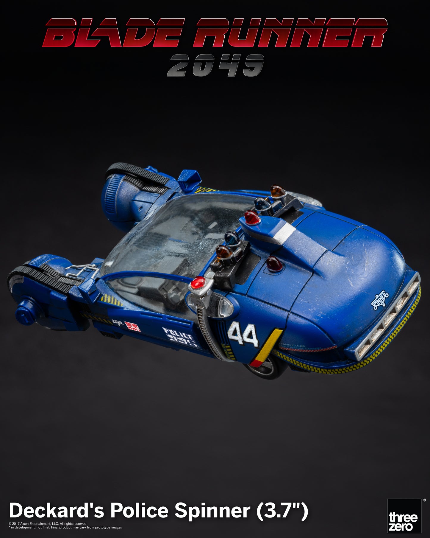 BACK ORDER – BLADE RUNNER 2049 - DECKARD'S POLICE SPINNER