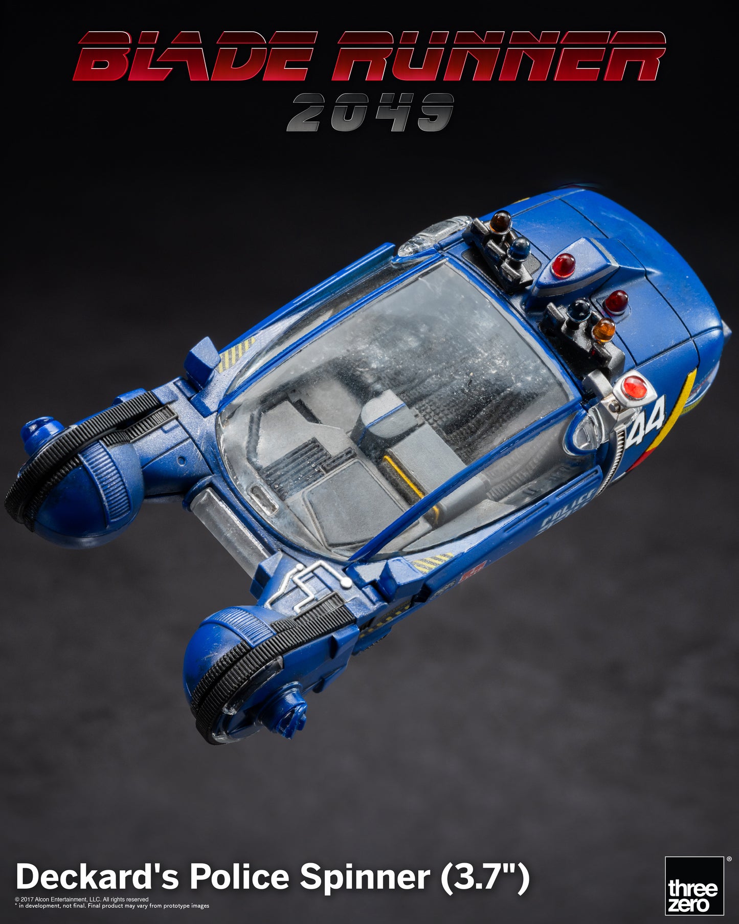 BACK ORDER – BLADE RUNNER 2049 - DECKARD'S POLICE SPINNER