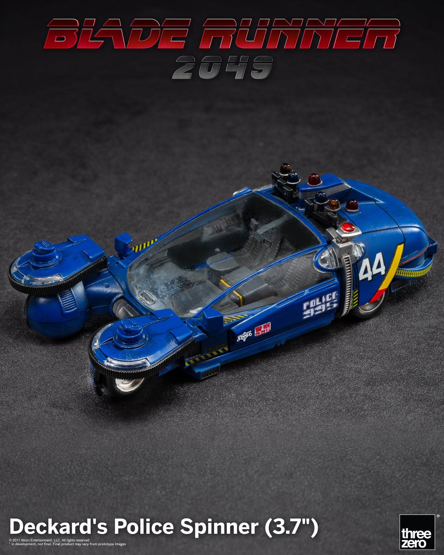 BACK ORDER – BLADE RUNNER 2049 - DECKARD'S POLICE SPINNER