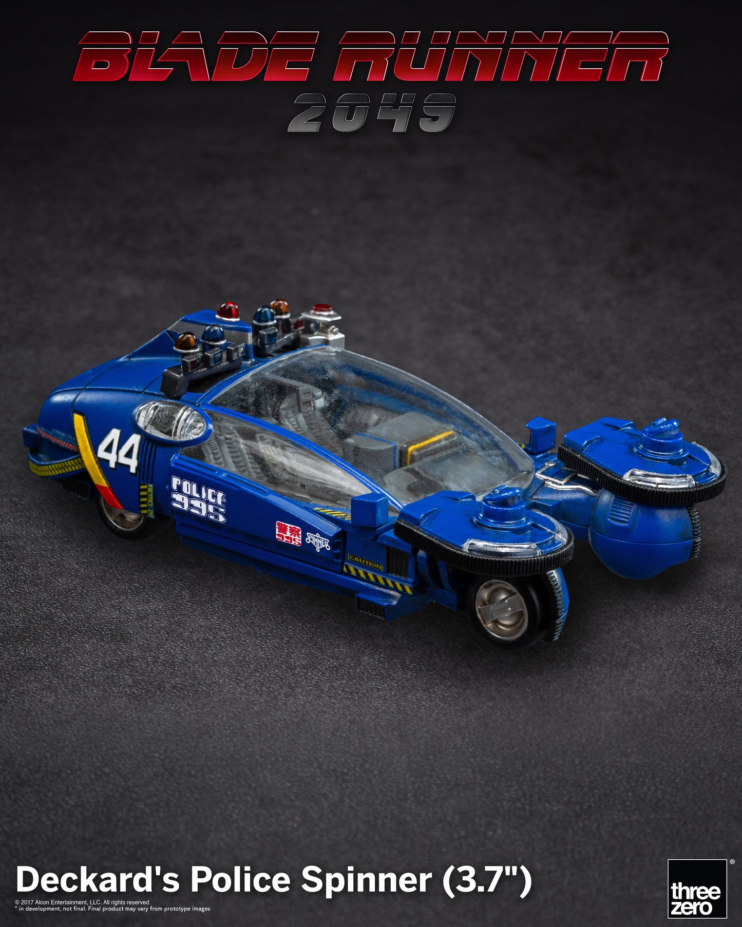 BACK ORDER – BLADE RUNNER 2049 - DECKARD'S POLICE SPINNER