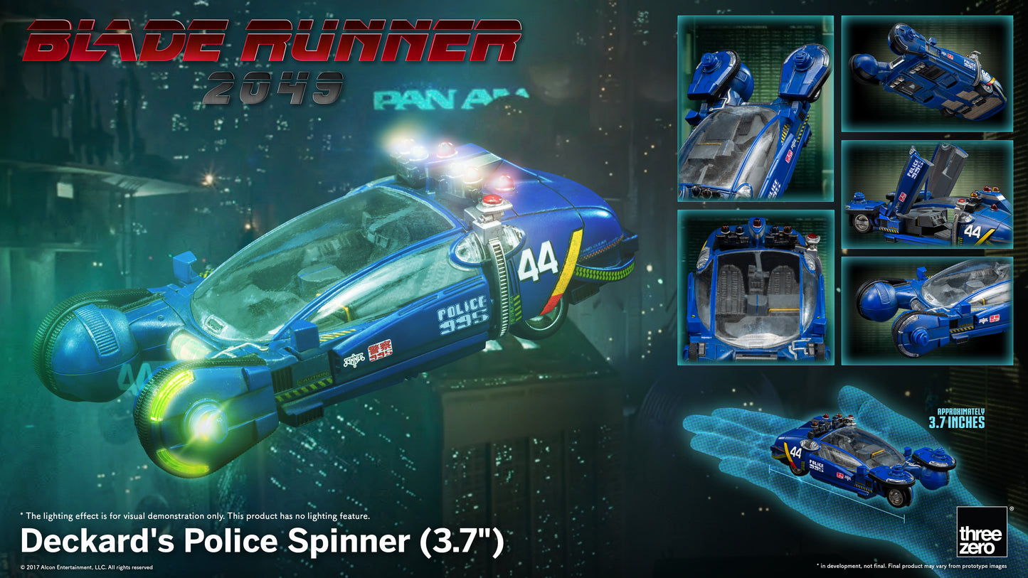 BACK ORDER – BLADE RUNNER 2049 - DECKARD'S POLICE SPINNER