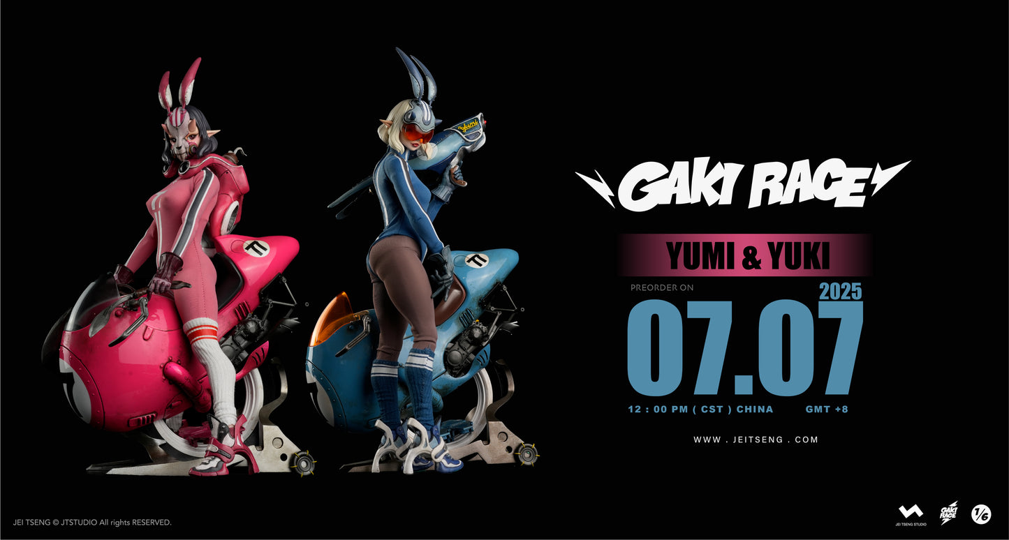 PRE ORDER – 1/6 GAKI RACE TWIN SISTERS YUMI PREMIUM VER