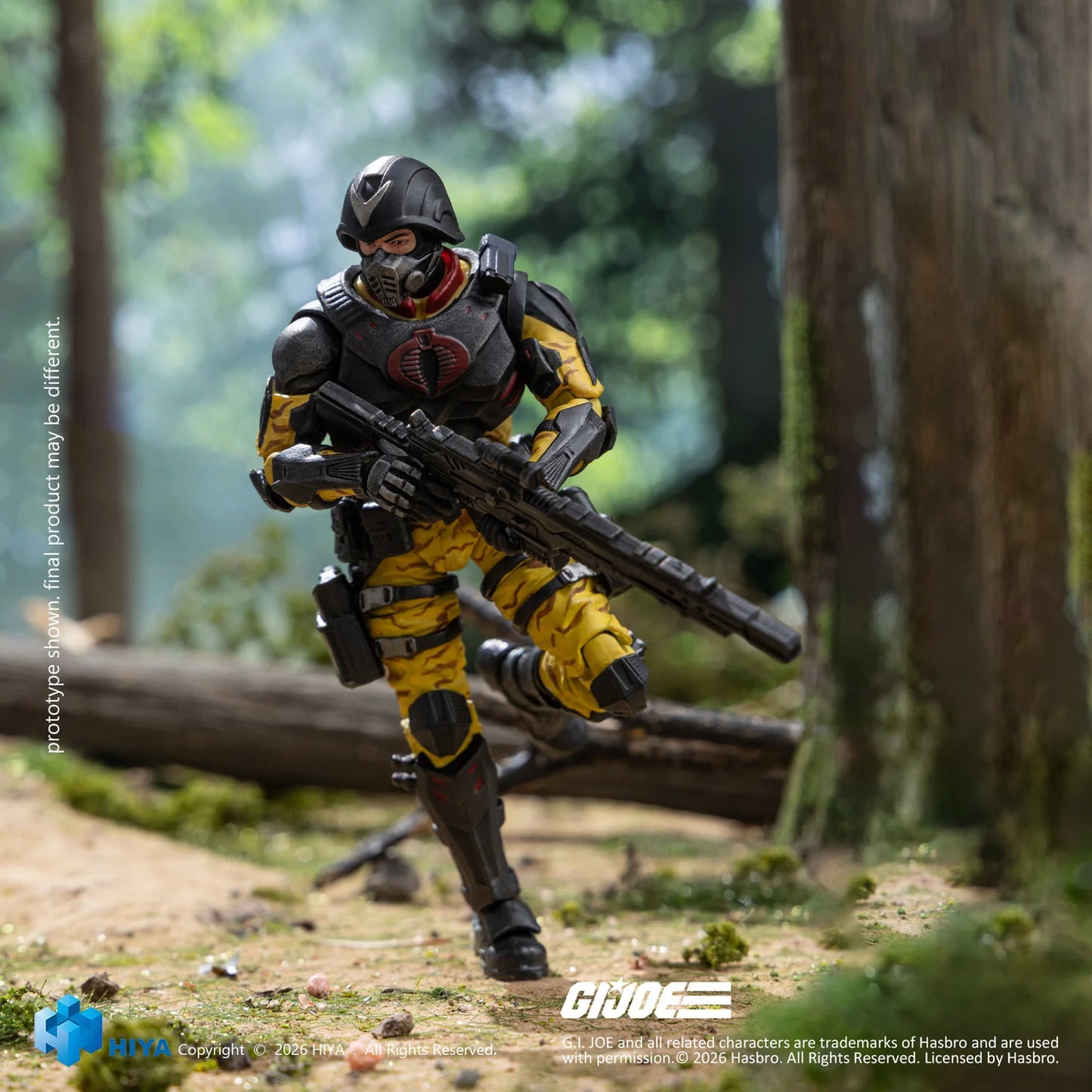 PRE ORDER – 1/18 G.I. JOE - COBRA OFFICERS - PYTHON PATROL VERSION - ACTION FIGURE